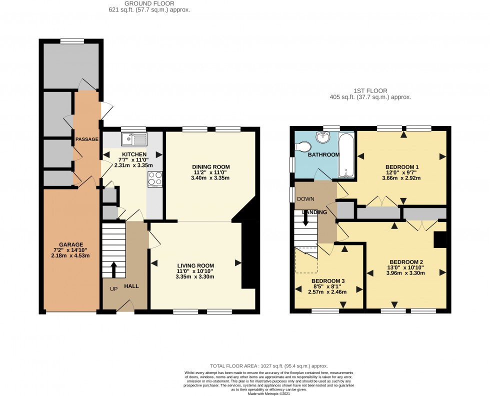 Floorplan for South View, Basingstoke