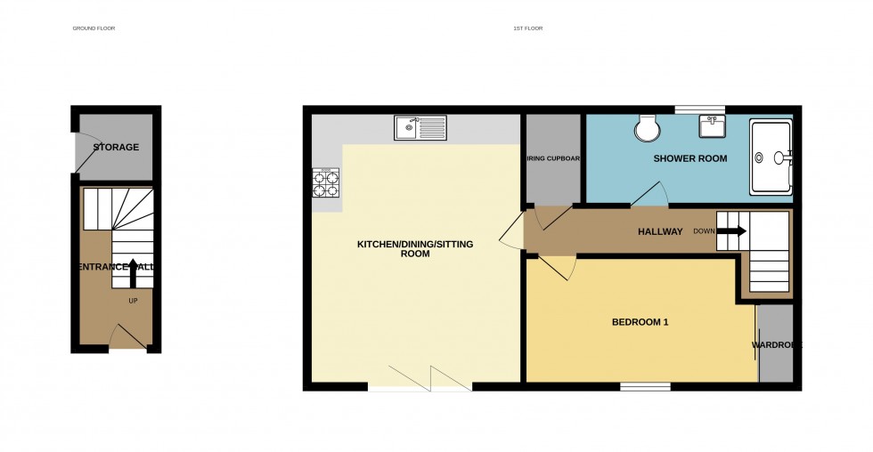 Floorplan for Malthouse Mews, Brew House Lane, Hartley Wintney