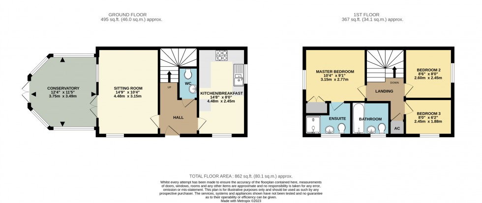 Floorplan for Chineham, Basingstoke