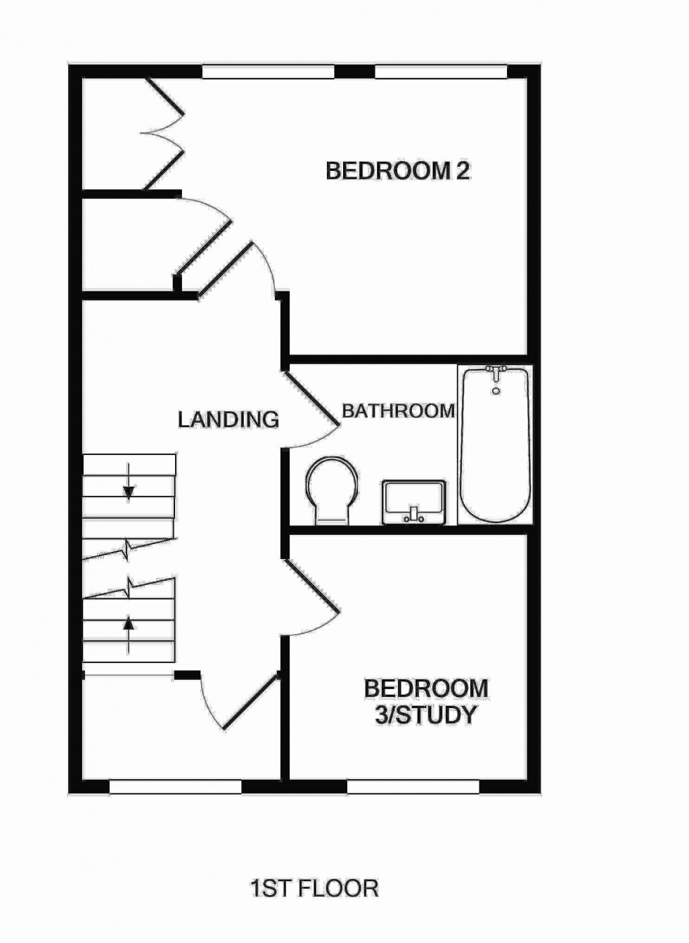 Floorplan for Monachus Row, Hartley Wintney