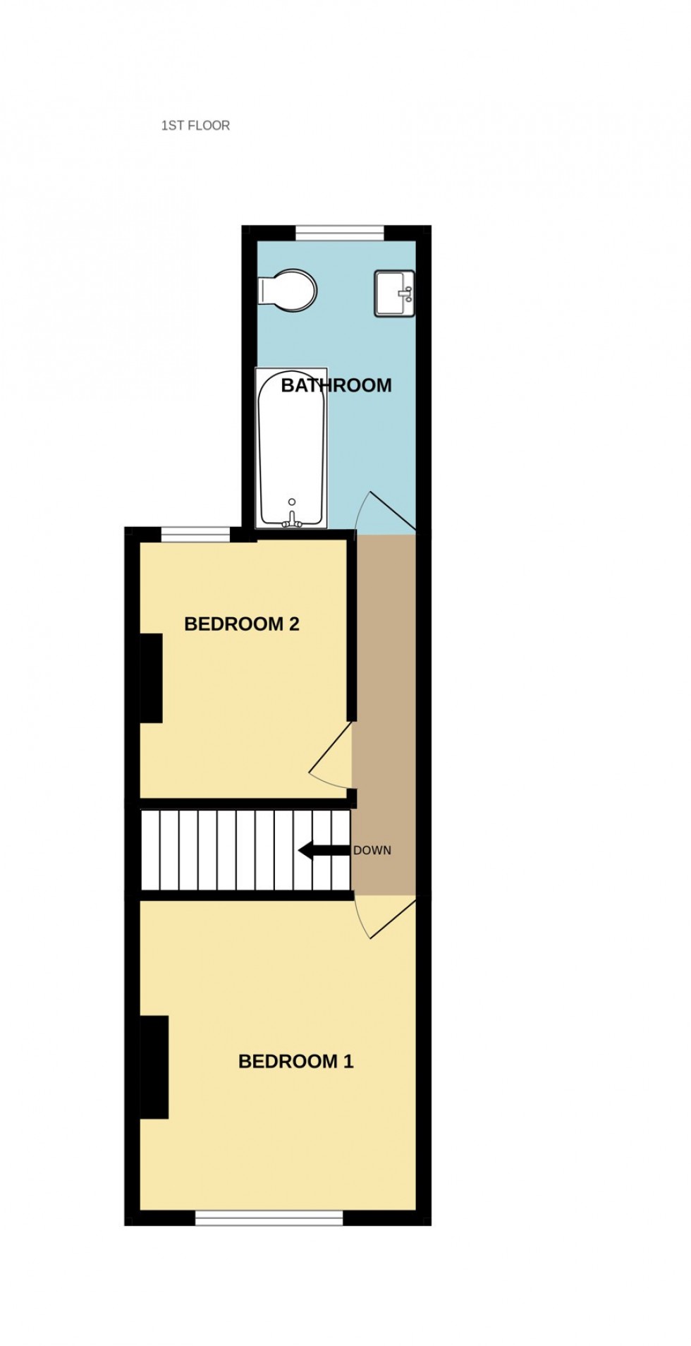 Floorplan for Mays Cottage, High Street, Hartley Wintney