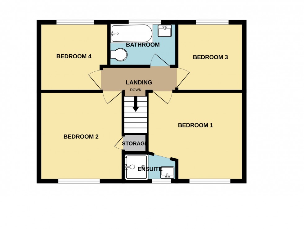 Floorplan for Haywarden Place, Hartley Wintney