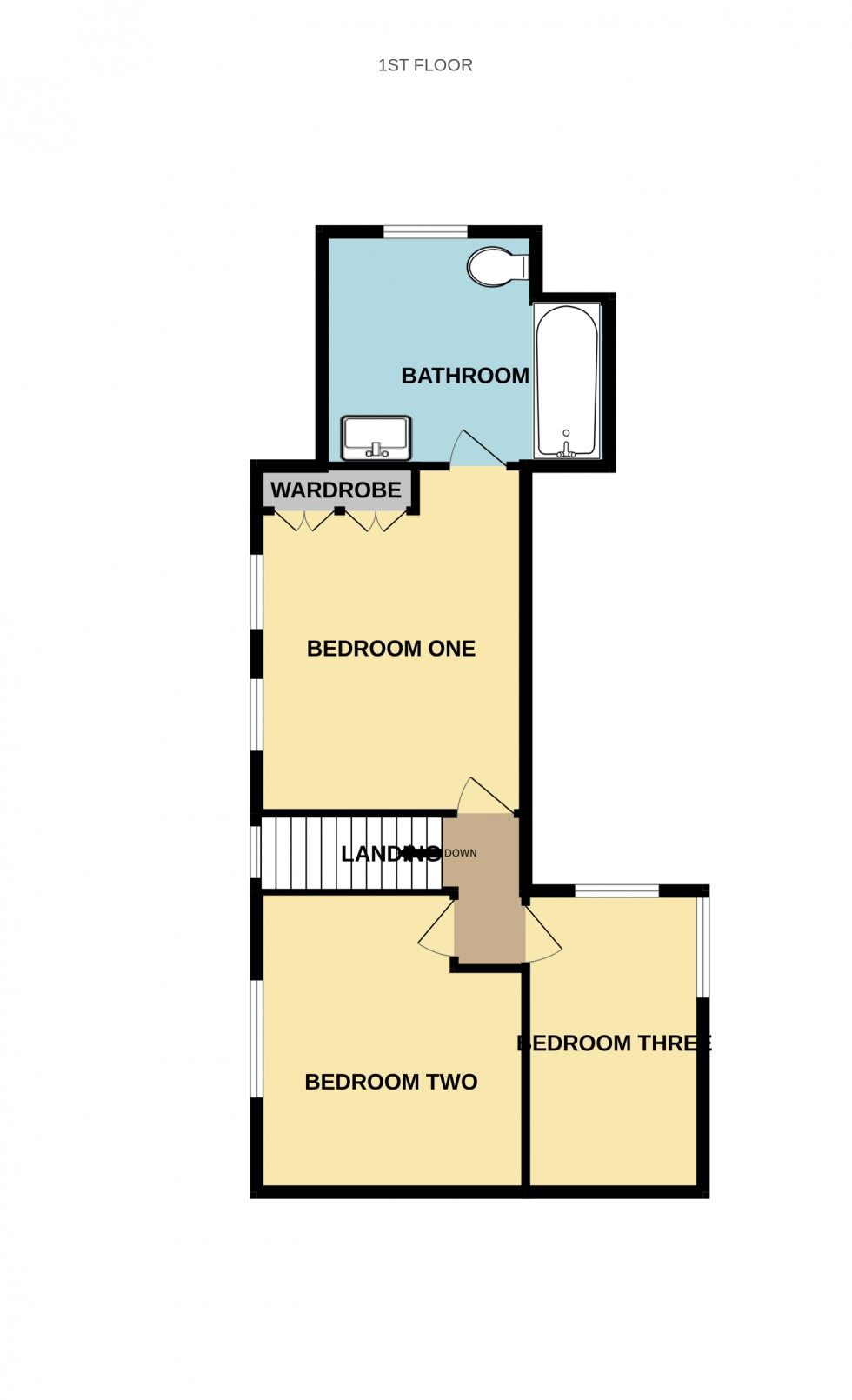 Floorplan for West Green Road, Hartley Wintney