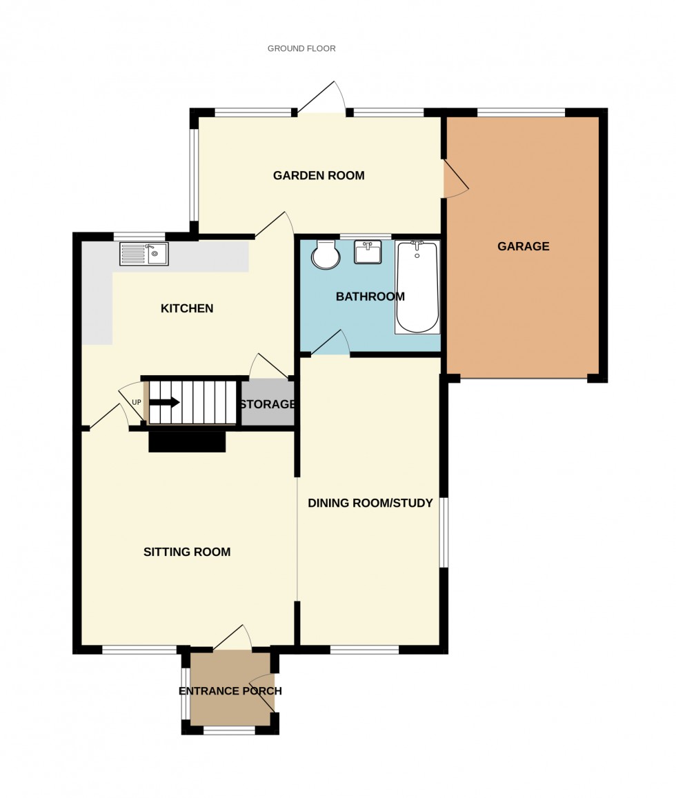Floorplan for Hulfords Lane, Hartley Wintney