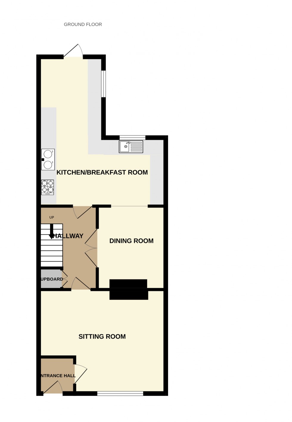 Floorplan for Hunts Common, Hartley Wintney