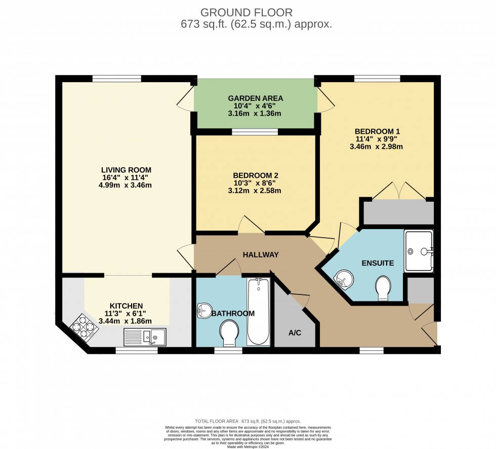 Floorplan for Town Centre, Basingstoke