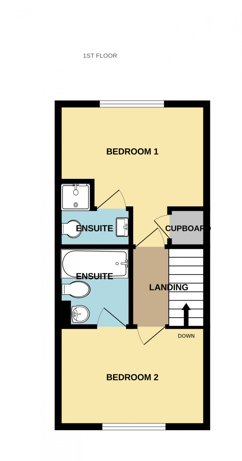 Floorplan for Damson Drive, Hartley Wintney