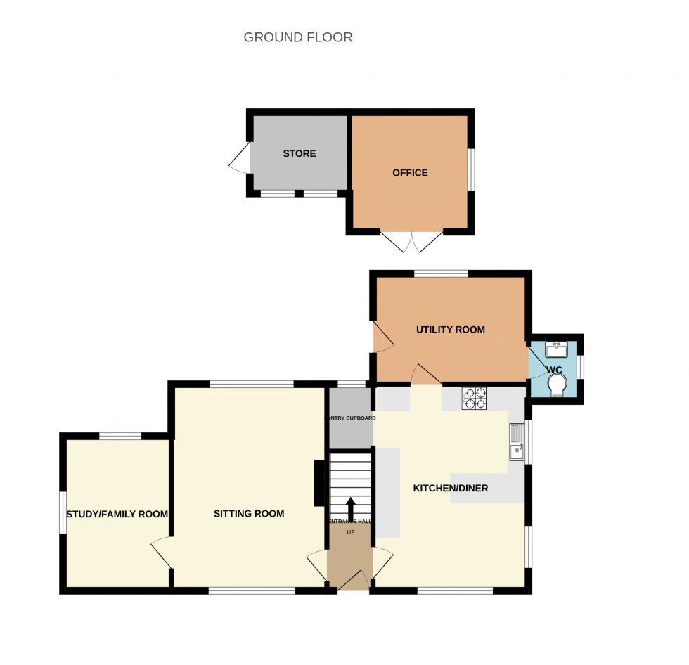 Floorplan for The Street, North Warnborough