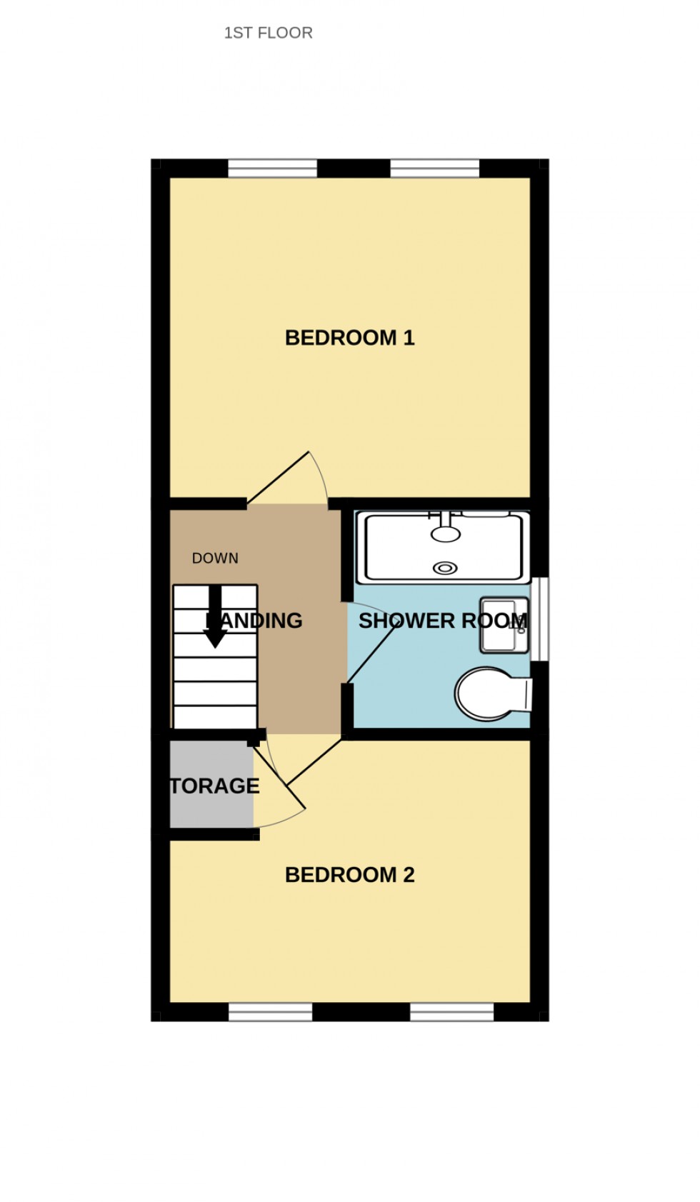 Floorplan for Harebell Gardens, Hartley Wintney