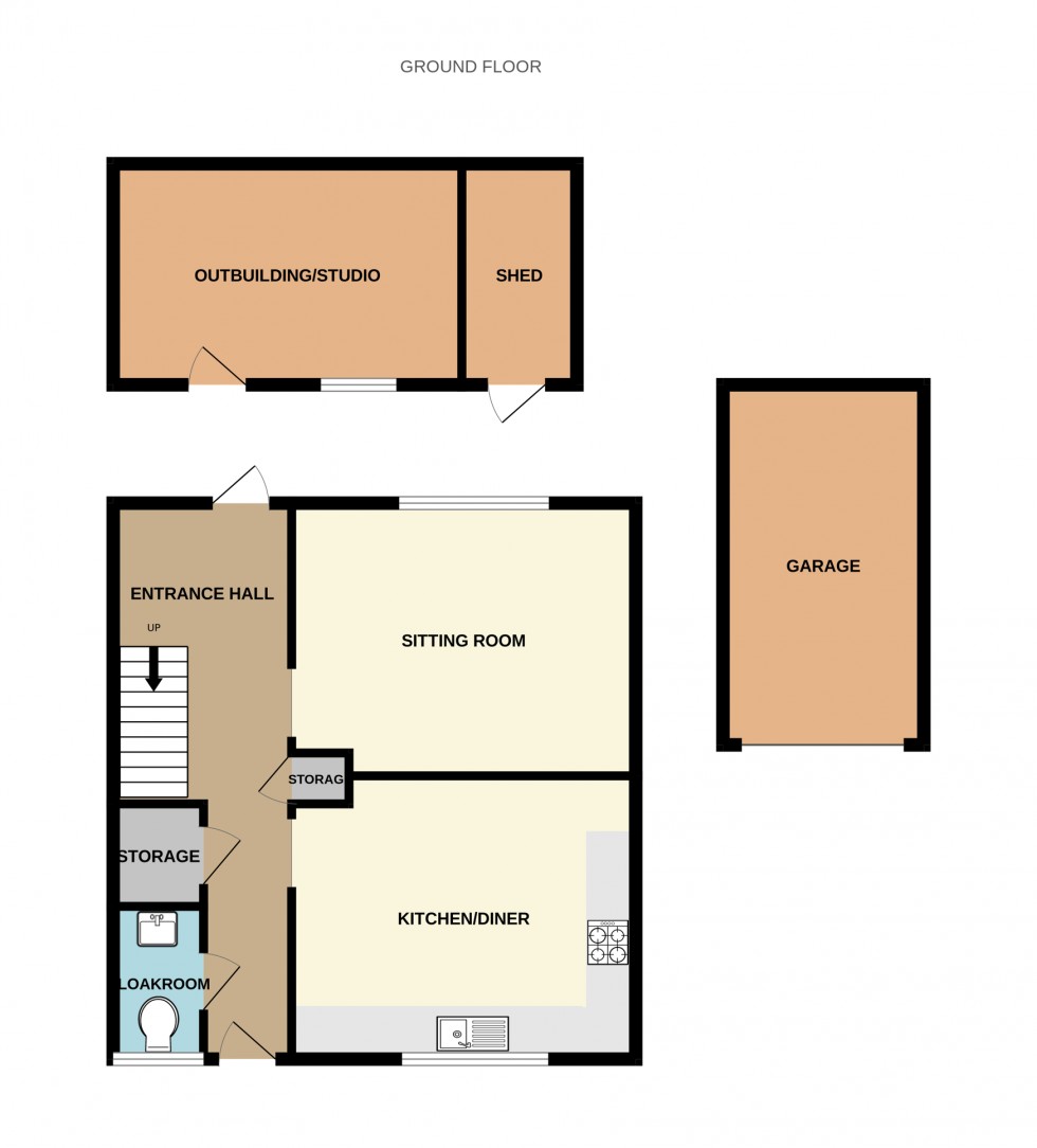 Floorplan for Mitchell Avenue, Hartley Wintney