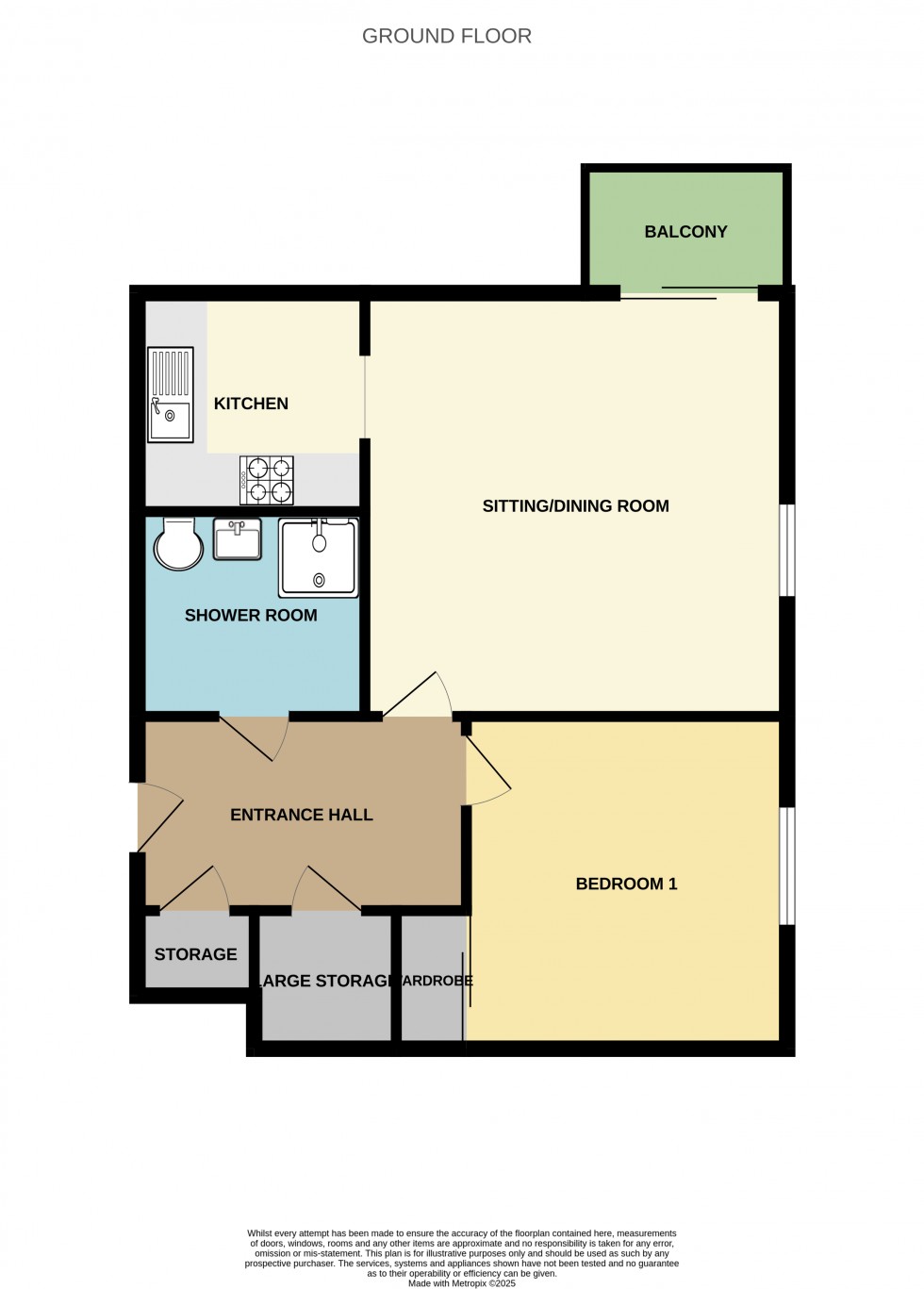 Floorplan for Cedar Lodge, Hartford Court, Hartley Wintney