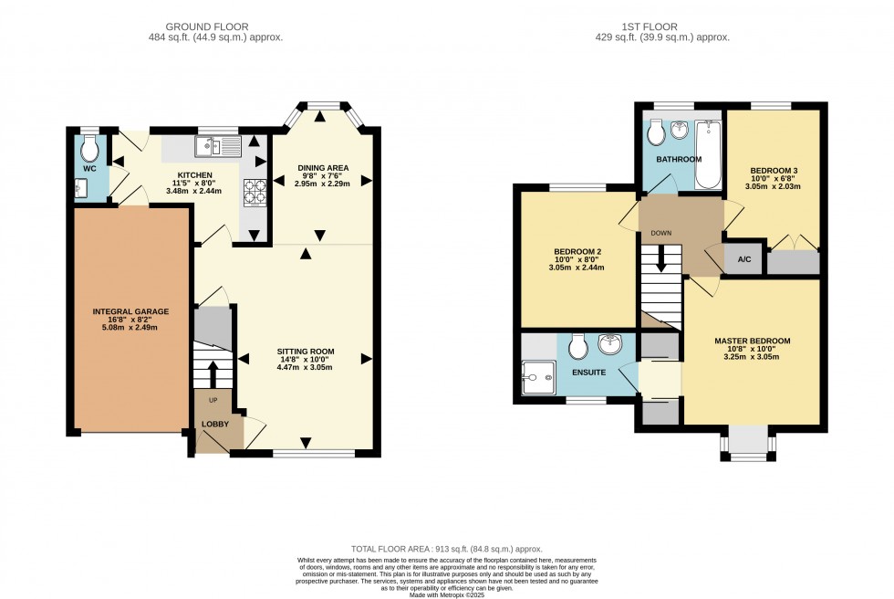 Floorplan for Gabriel Park, Basingstoke