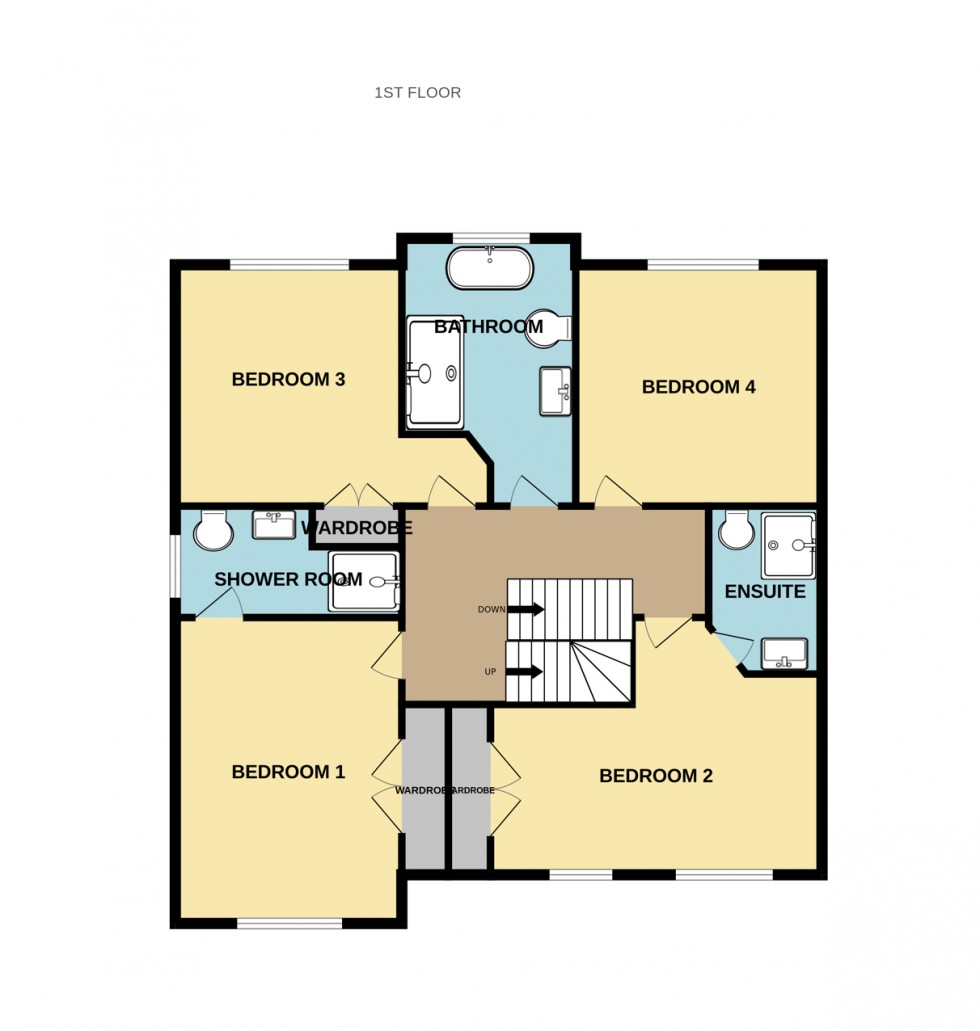 Floorplan for Little Paddock, Sherfield-on-Loddon