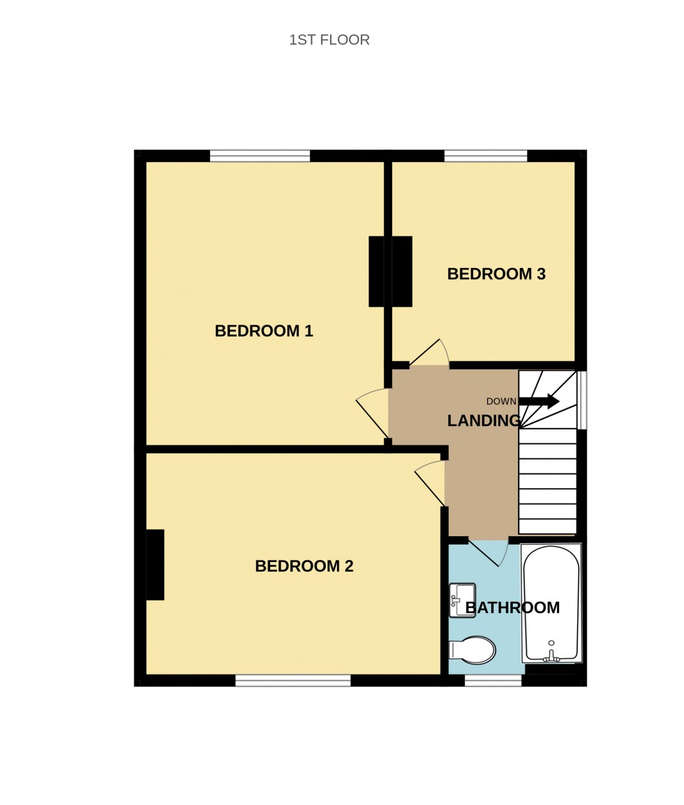 Floorplan for Dorchester Road, Hook