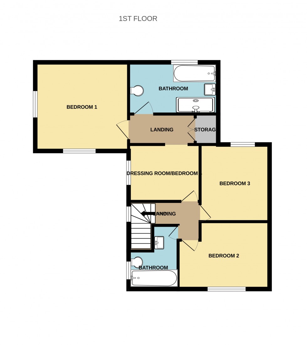 Floorplan for Wedmans Place, Wedmans Lane, Rotherwick