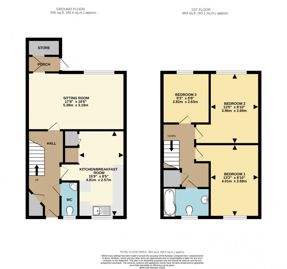 Floorplan for Black Dam, Basingstoke
