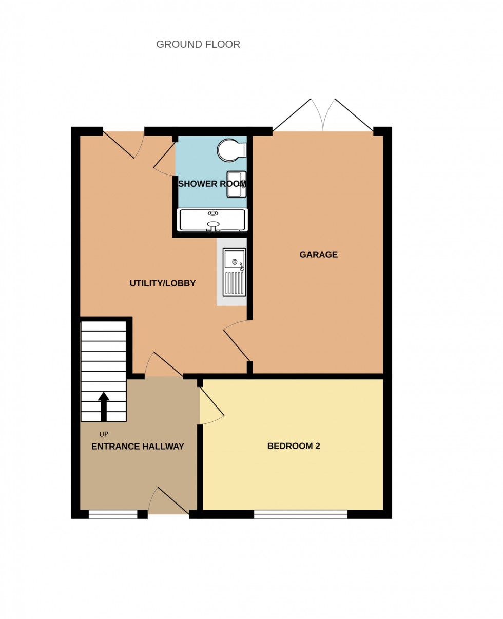Floorplan for Charlotte Terrace, King Street, Odiham