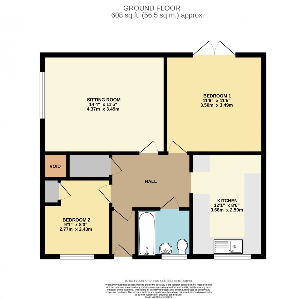 Floorplan for Town Centre, Basingstoke
