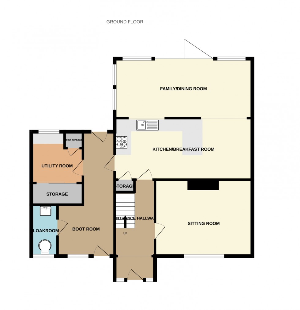 Floorplan for The Hurst, Winchfield