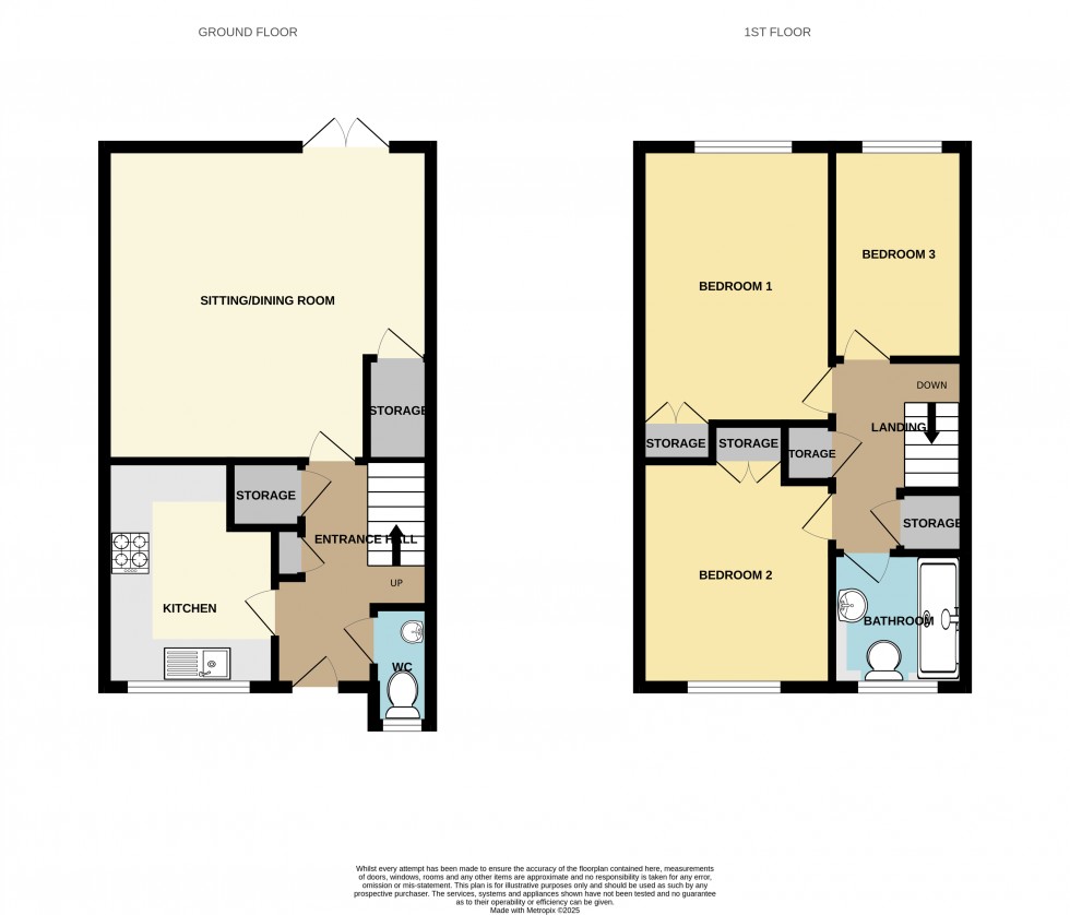 Floorplan for Harebell Close, Hartley Wintney