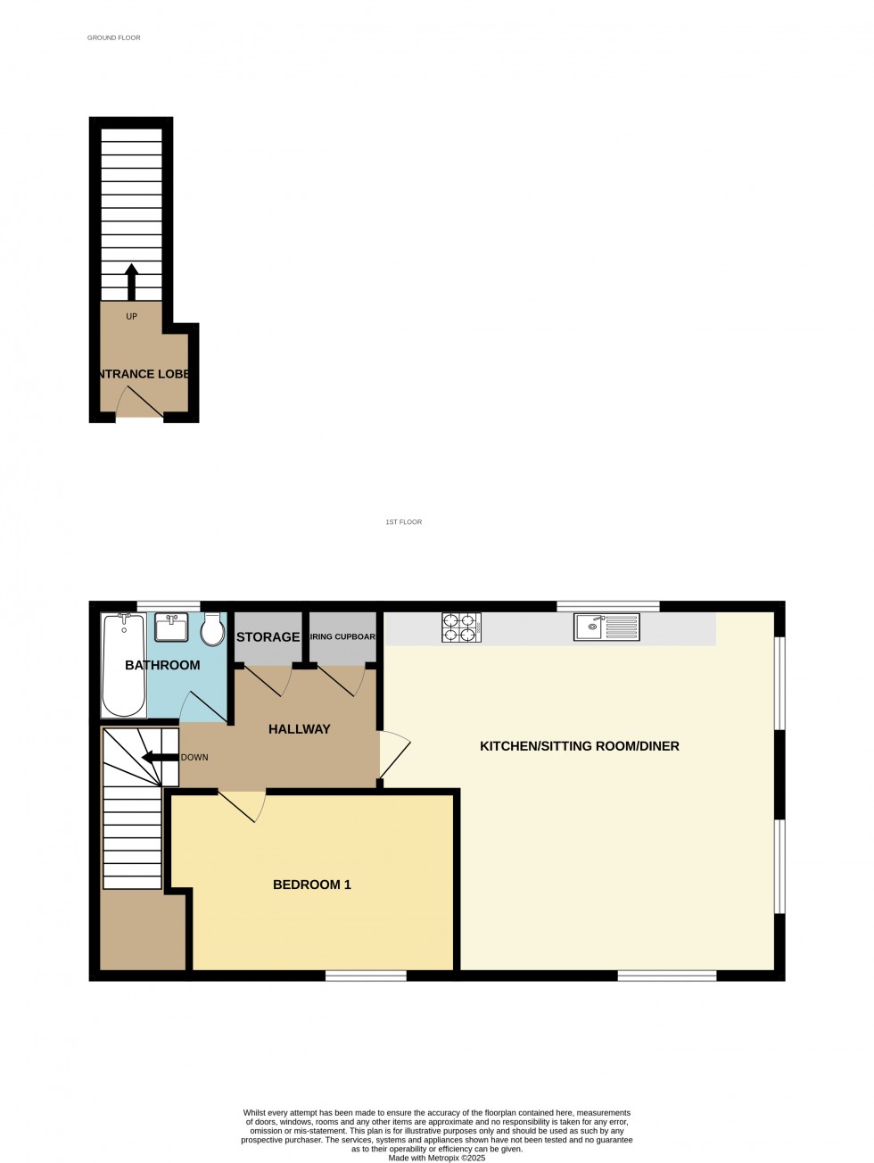 Floorplan for Baldwin Close, Hartley Wintney