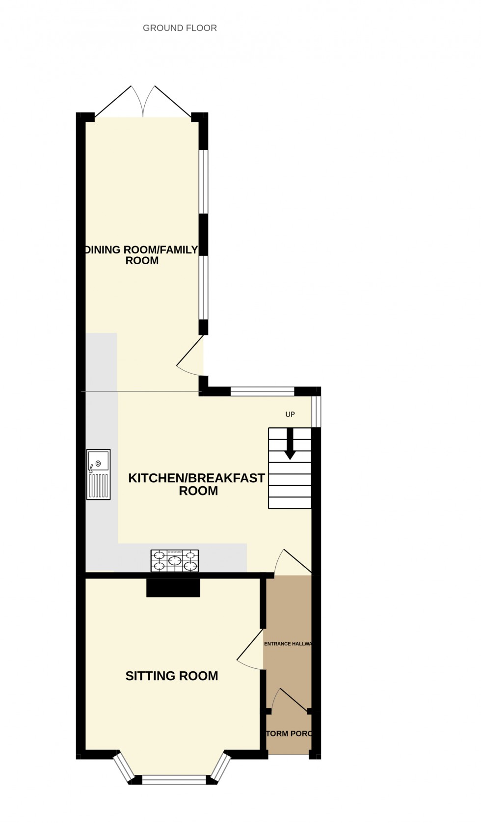 Floorplan for Jubilee Villa, Newnham Road, Hook
