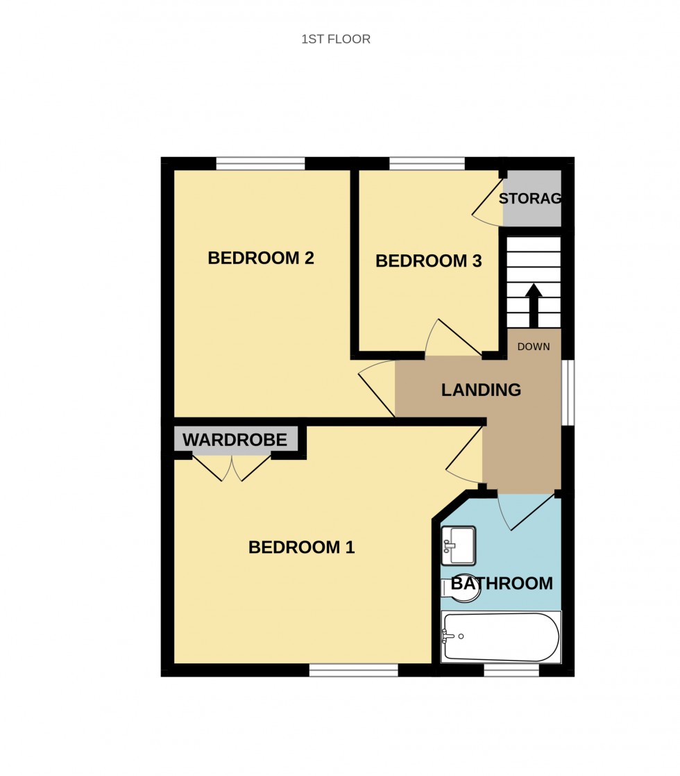Floorplan for Jubilee Villa, Newnham Road, Hook