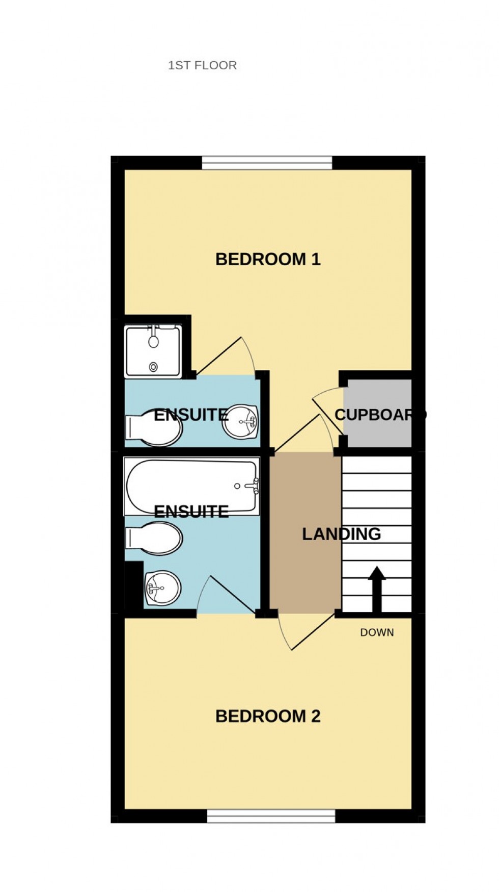 Floorplan for Damson Drive, Hartley Wintney