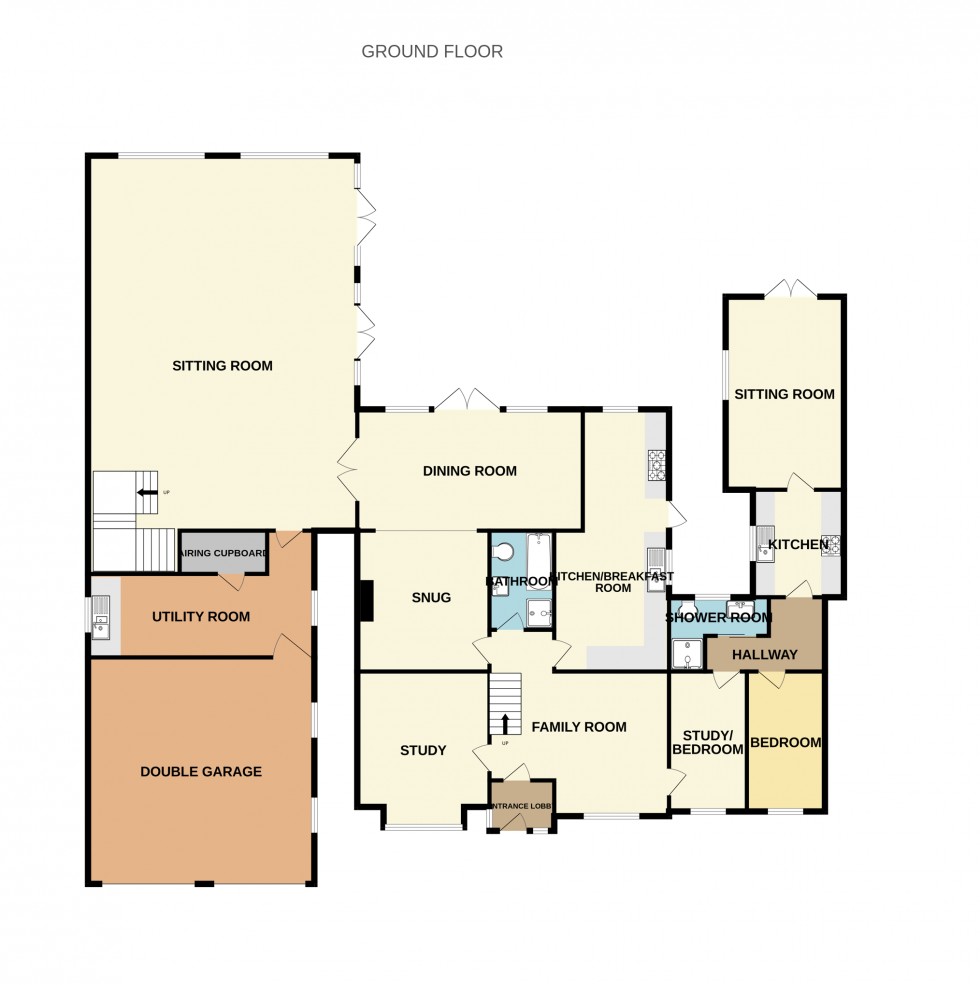Floorplan for Vicarage Lane, Hound Green