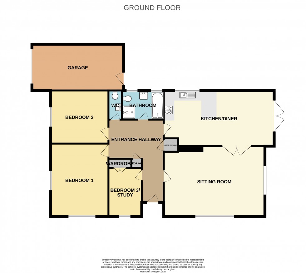 Floorplan for Hartford Road, Hartley Wintney