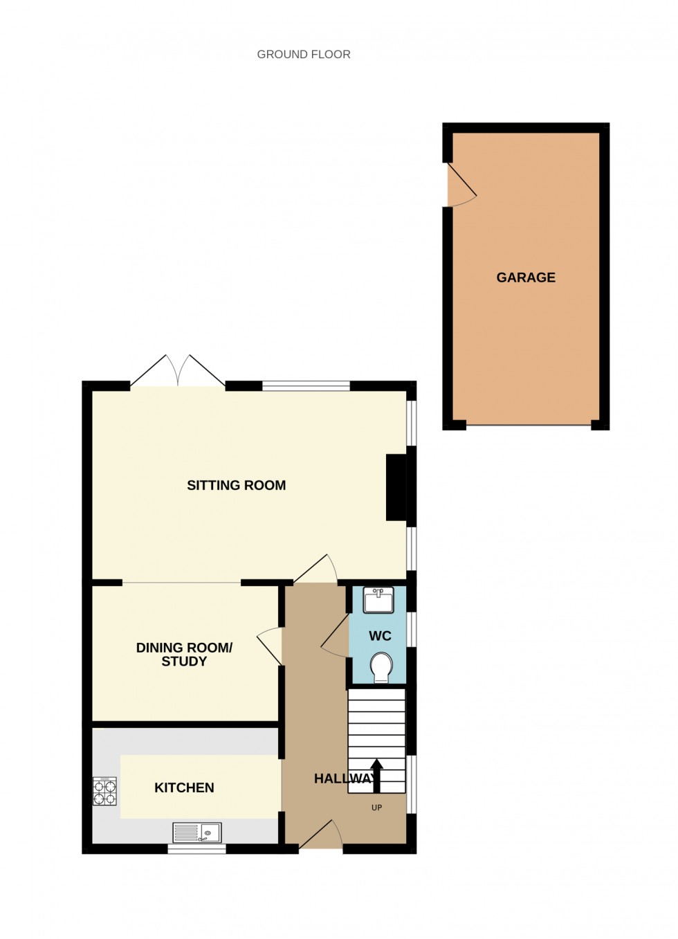 Floorplan for Harebell Gardens, Hartley Wintney