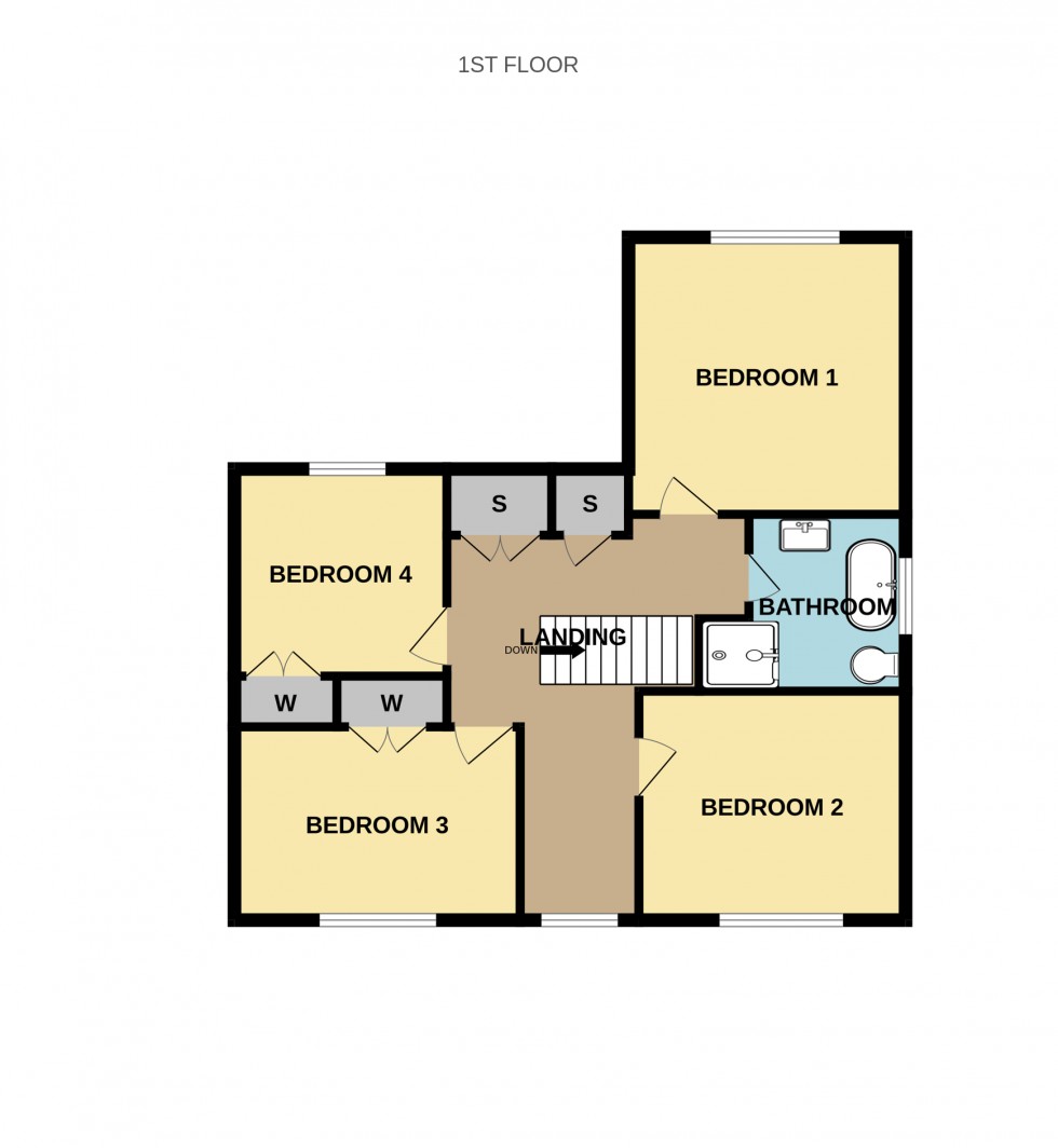 Floorplan for Andover Road, Oakley