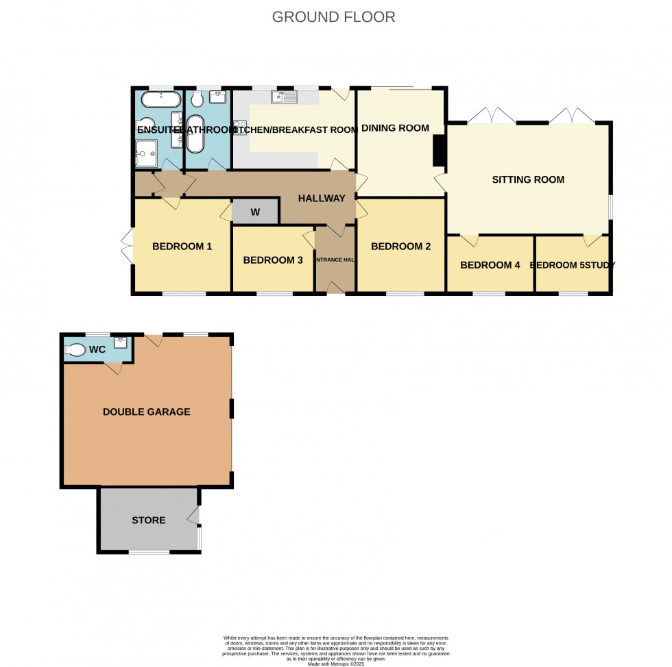 Floorplan for Mattingley, Hound Green