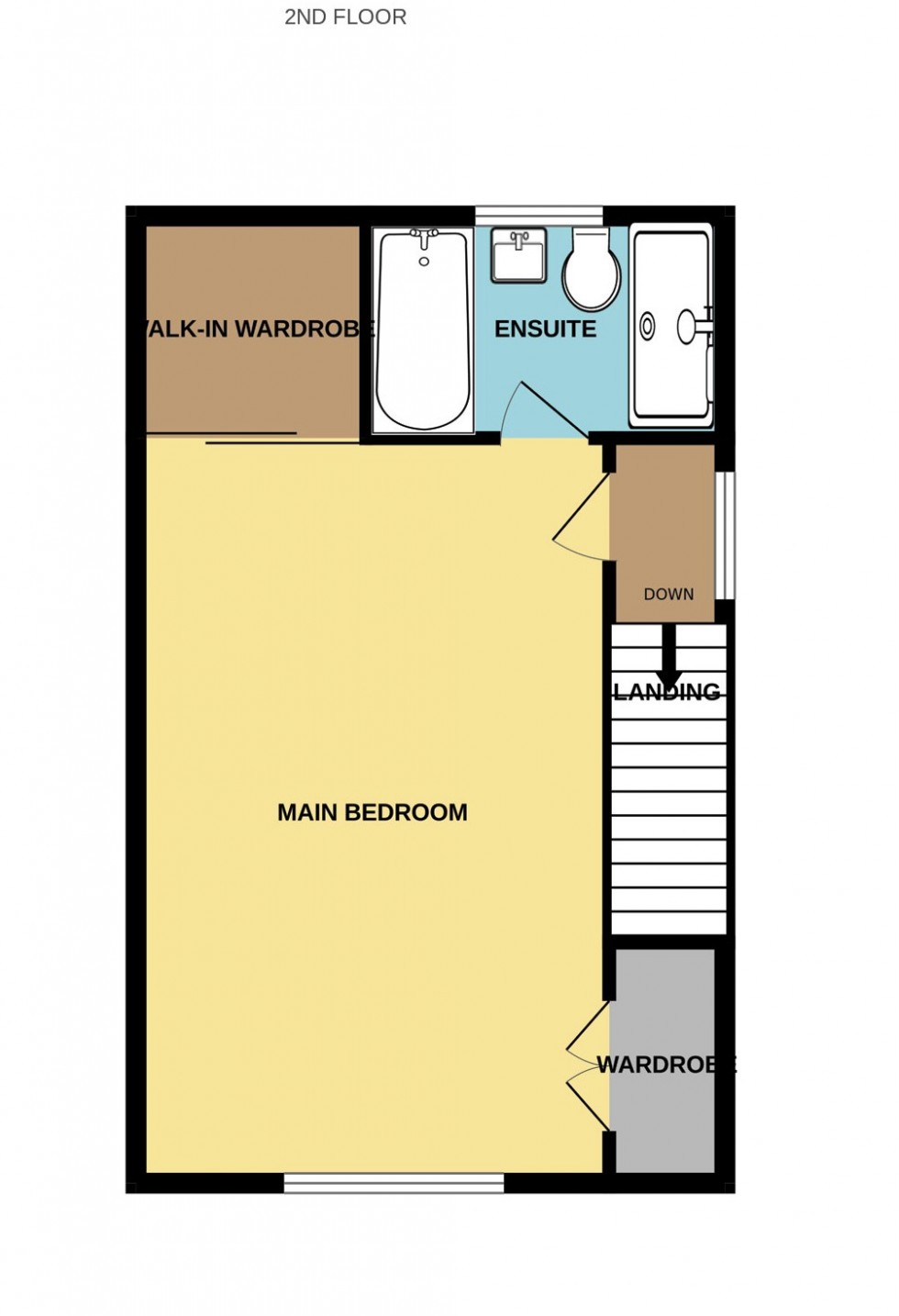 Floorplan for Baldwin Close, Hartley Wintney