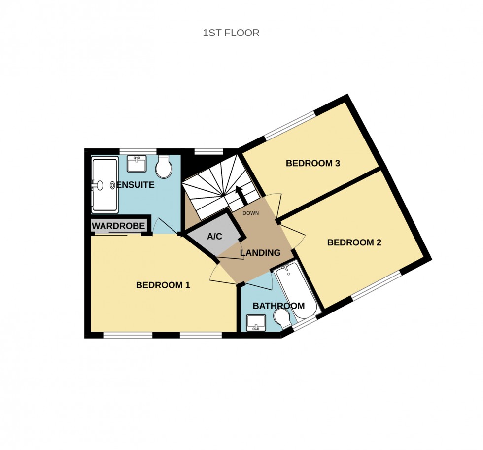 Floorplan for Papermill Avenue, Hook