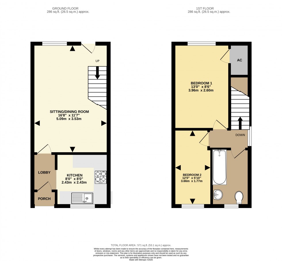 Floorplan for Brookvale, Basingstoke