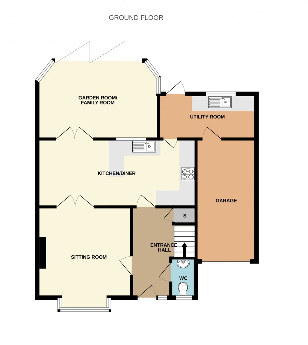 Floorplan for Church View, Hartley Wintney
