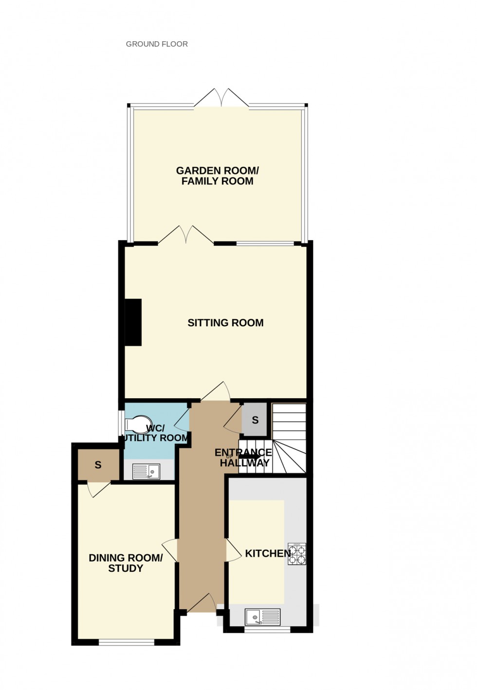 Floorplan for Phoenix Terrace, Hartley Wintney