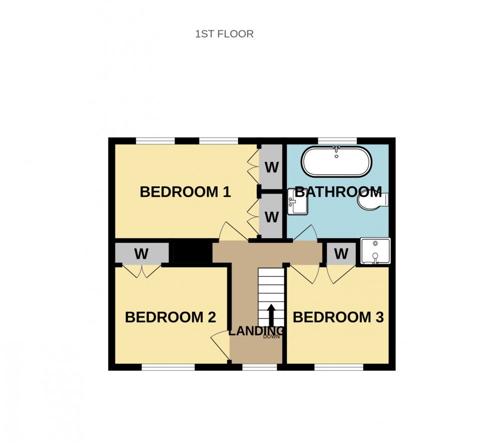 Floorplan for Mortimer Common, Reading