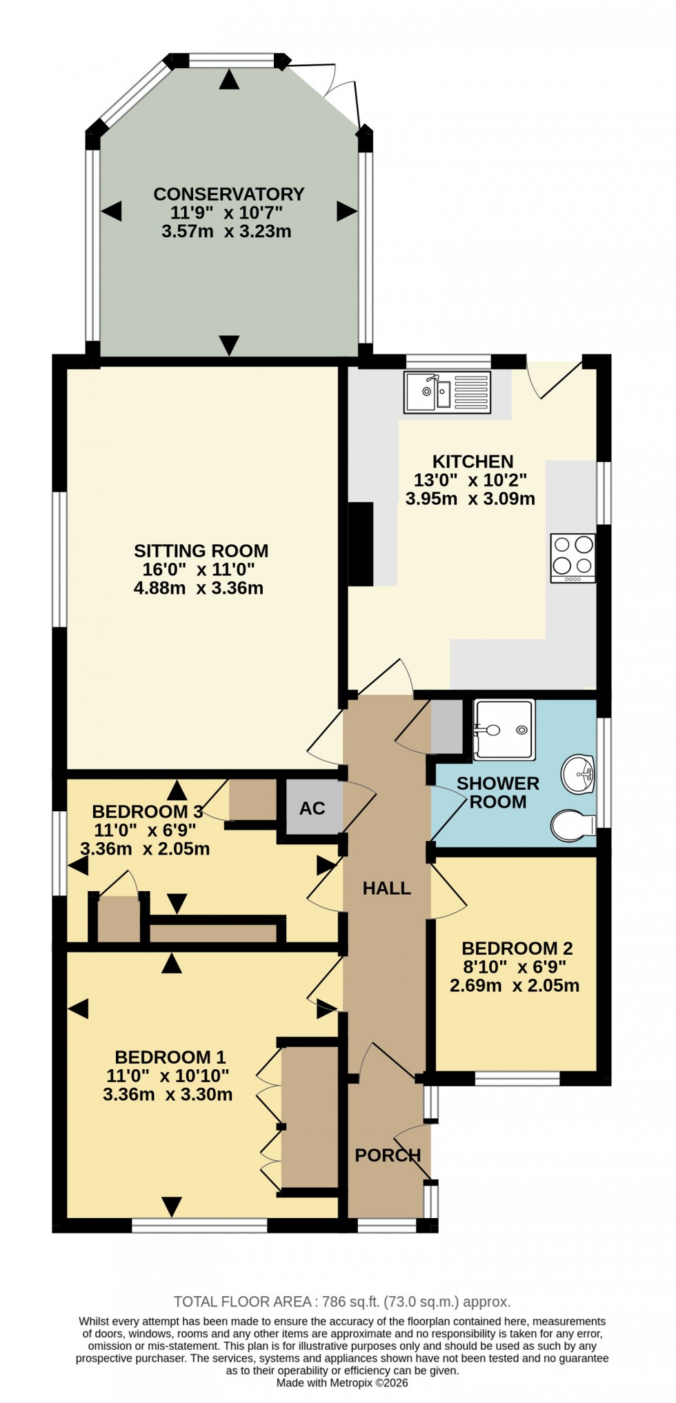 Floorplan for Berg Estate, Basingstoke