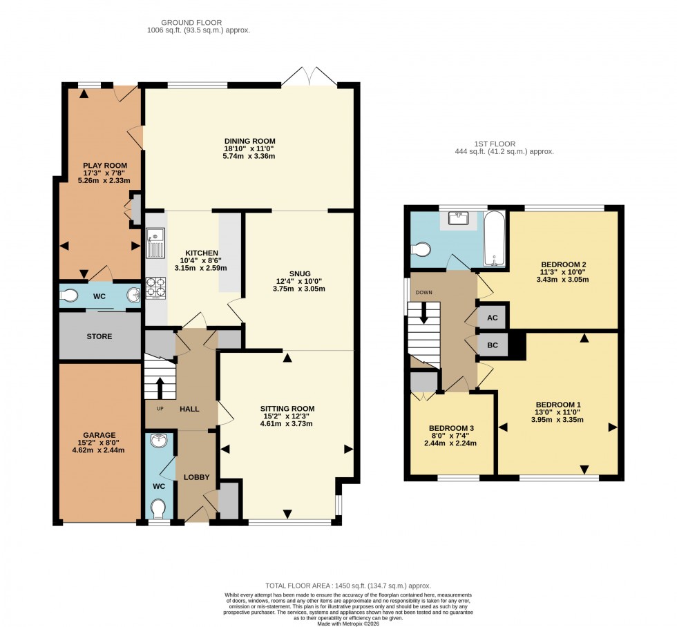 Floorplan for Kempshott, Basingstoke