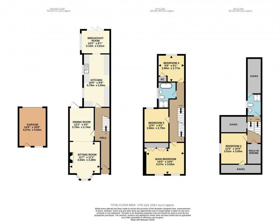 Floorplan for Town Centre, Basingstoke