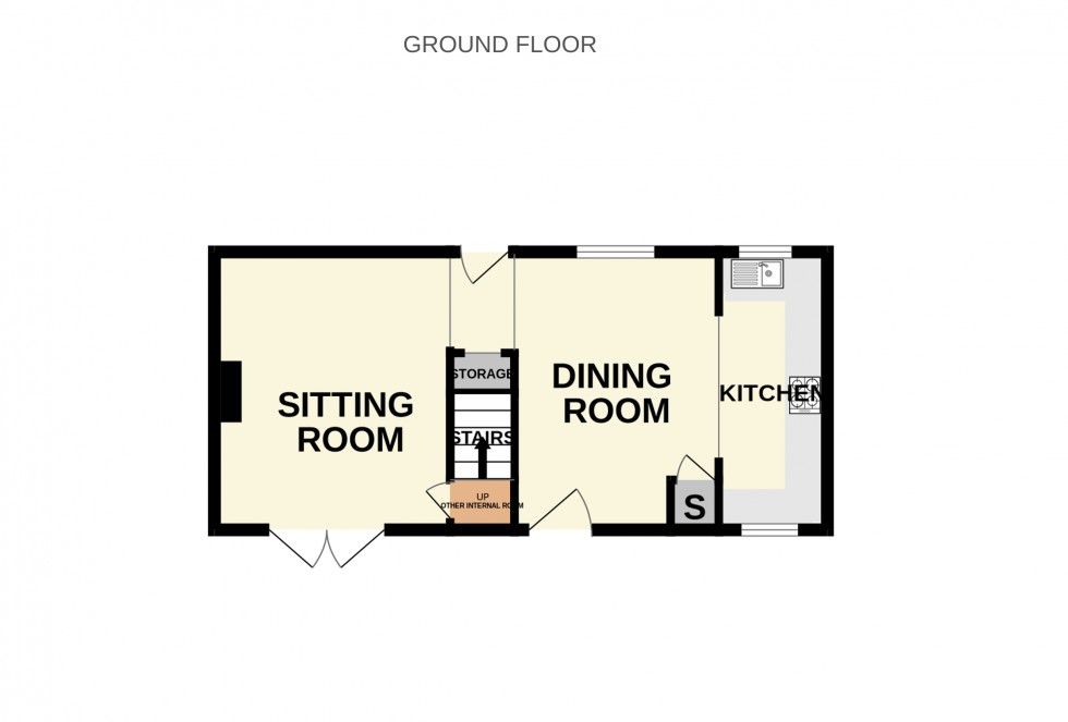 Floorplan for The Willows, London Road, Hartley Wintney