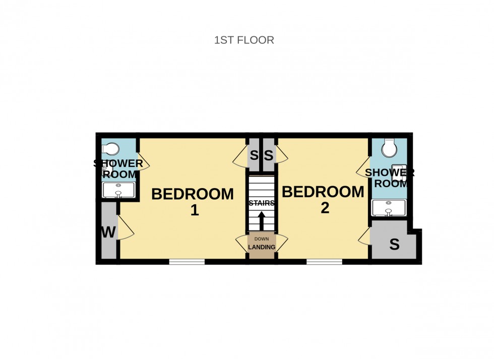 Floorplan for The Willows, London Road, Hartley Wintney