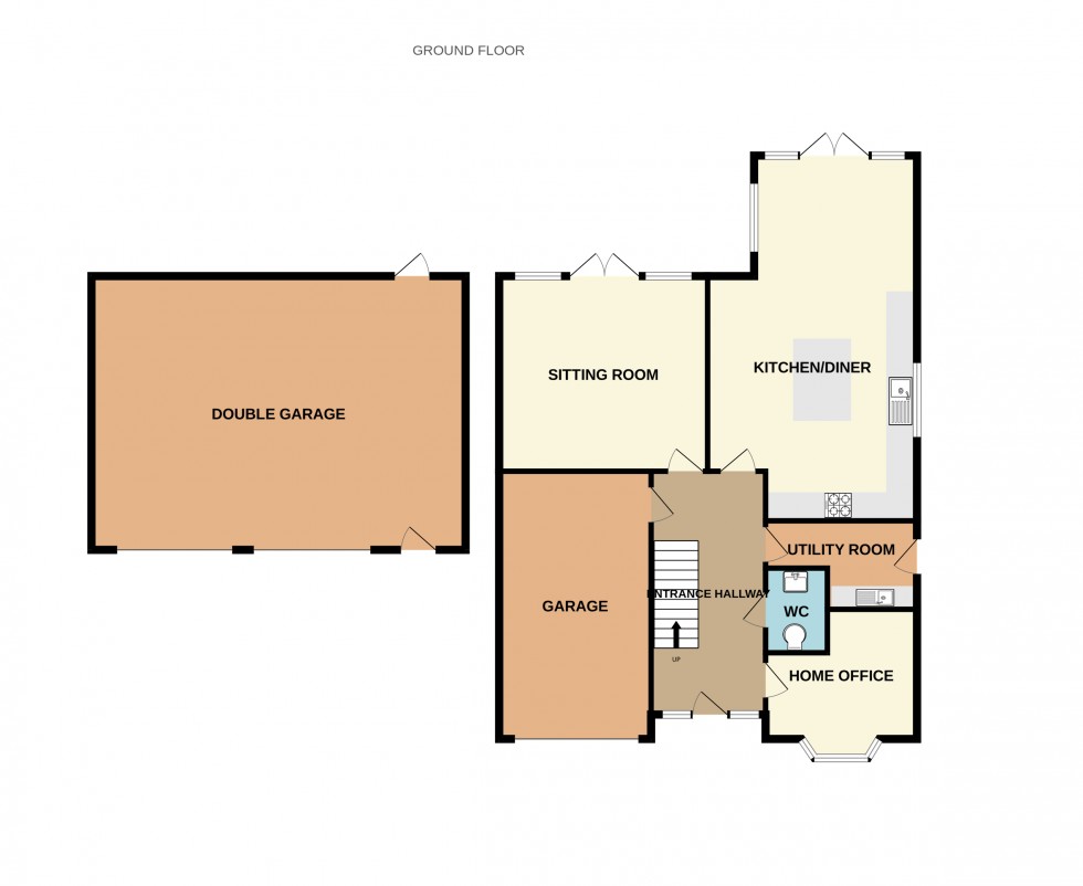 Floorplan for St. Legers Way, Riseley