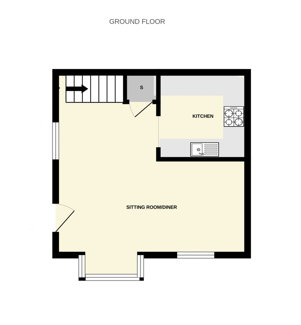 Floorplan for Orchard Close, Wokingham