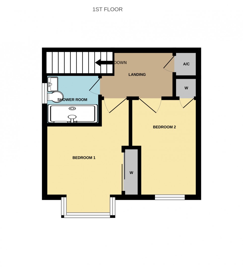 Floorplan for Orchard Close, Wokingham