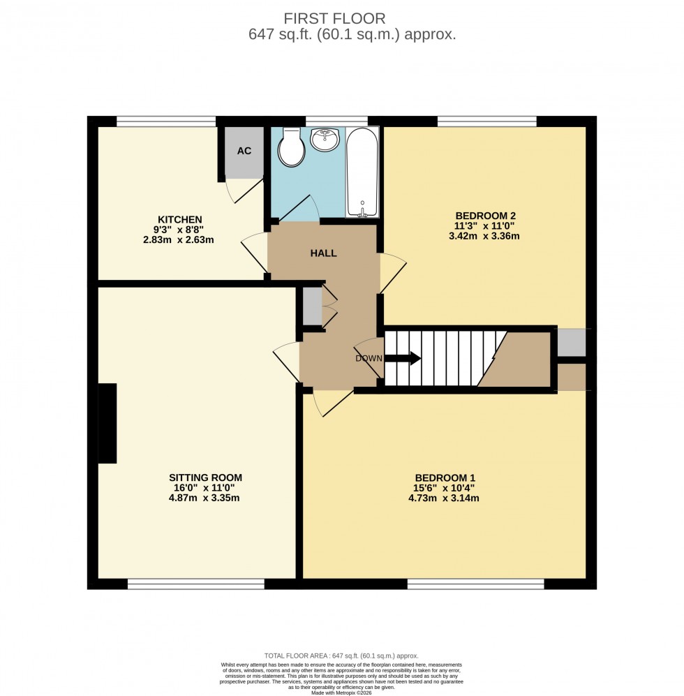Floorplan for Cranbourne, Basingstoke