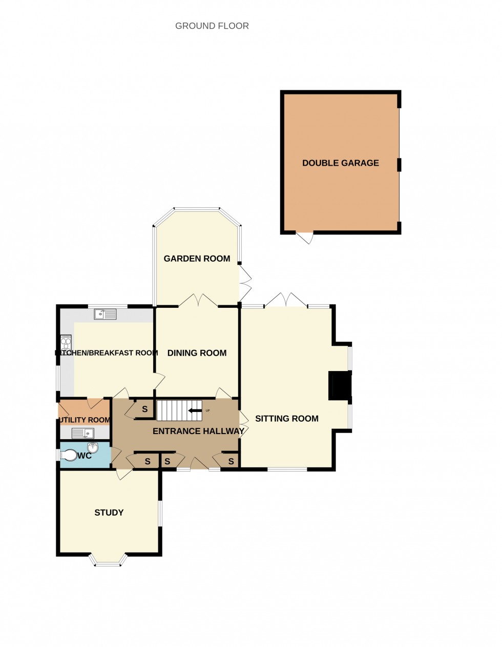 Floorplan for Chestnut Gardens, Hartley Wintney