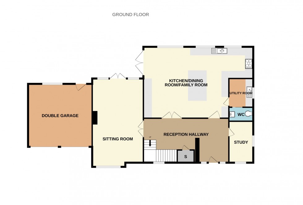 Floorplan for Meadow Lane, Hartley Wintney
